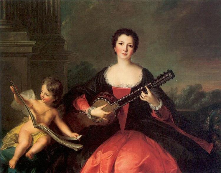 Jean Marc Nattier daughter of Philippe II